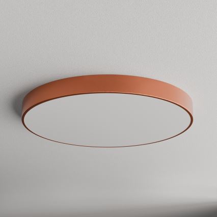 CLEO Ceiling Light with Motion and Dusk Sensor, 6xE27/24W/230V, Ø 80 cm, Copper