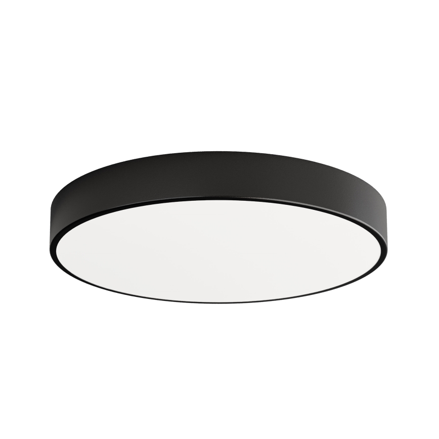 CLEO Ceiling Light with Motion and Twilight Sensor 5xE27/24W/230V Ø 60 cm Black
