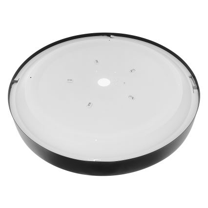 CLEO Ceiling Light with Motion and Twilight Sensor 5xE27/24W/230V Ø 60 cm Black