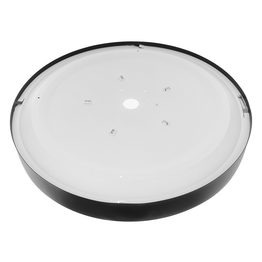 CLEO Ceiling Light with Motion and Twilight Sensor 5xE27/24W/230V Ø 60 cm Black