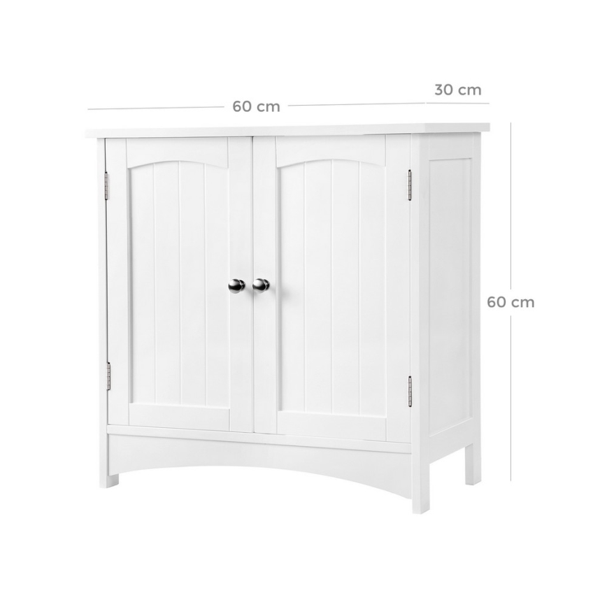 CLOE White Bathroom Cabinet