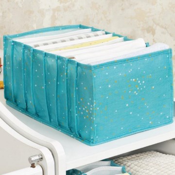 Closet organizer 40x15x14 cm turquoise