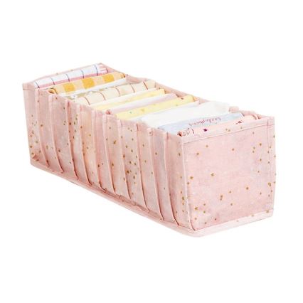Closet organizer 42x16x13 cm pink