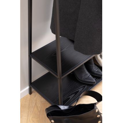 Clothes rack SARON black