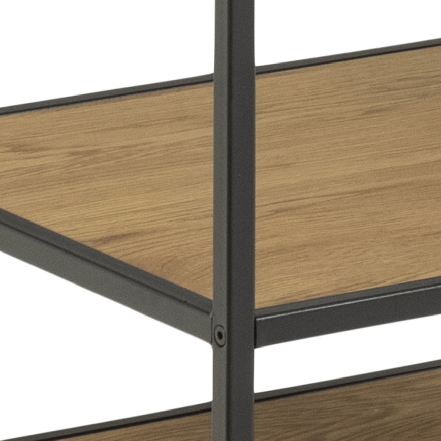 Clothes rack SARON oak/black