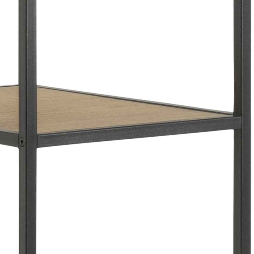 Clothes rack SARON oak/black