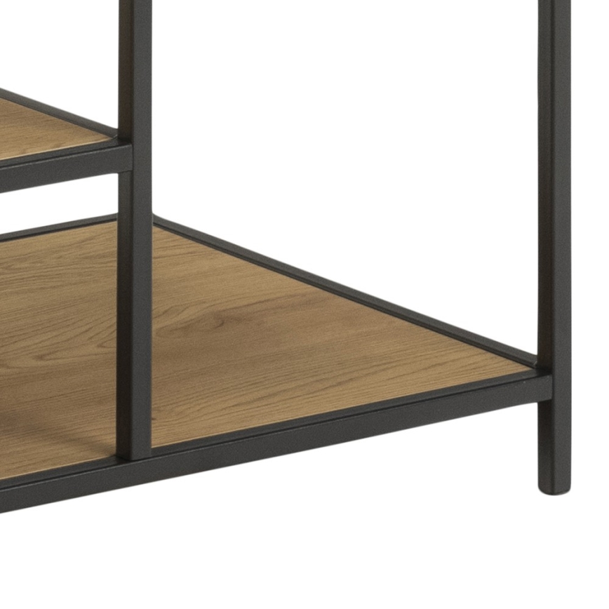 Clothes rack SARON oak/black