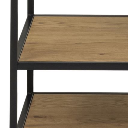 Clothes rack SARON oak/black