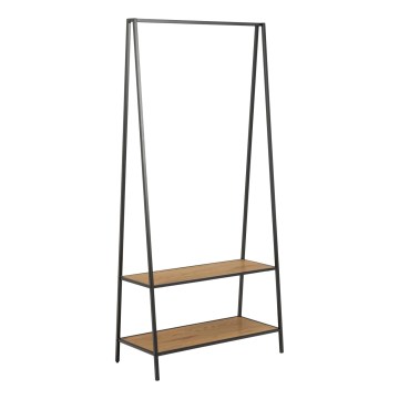 Clothes rack SARON oak/black