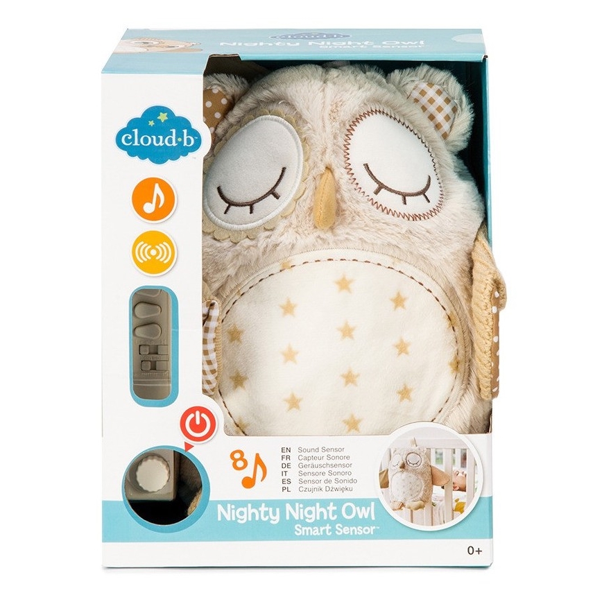 Cloud B - Snuggle buddy with a melody 2xAA owl