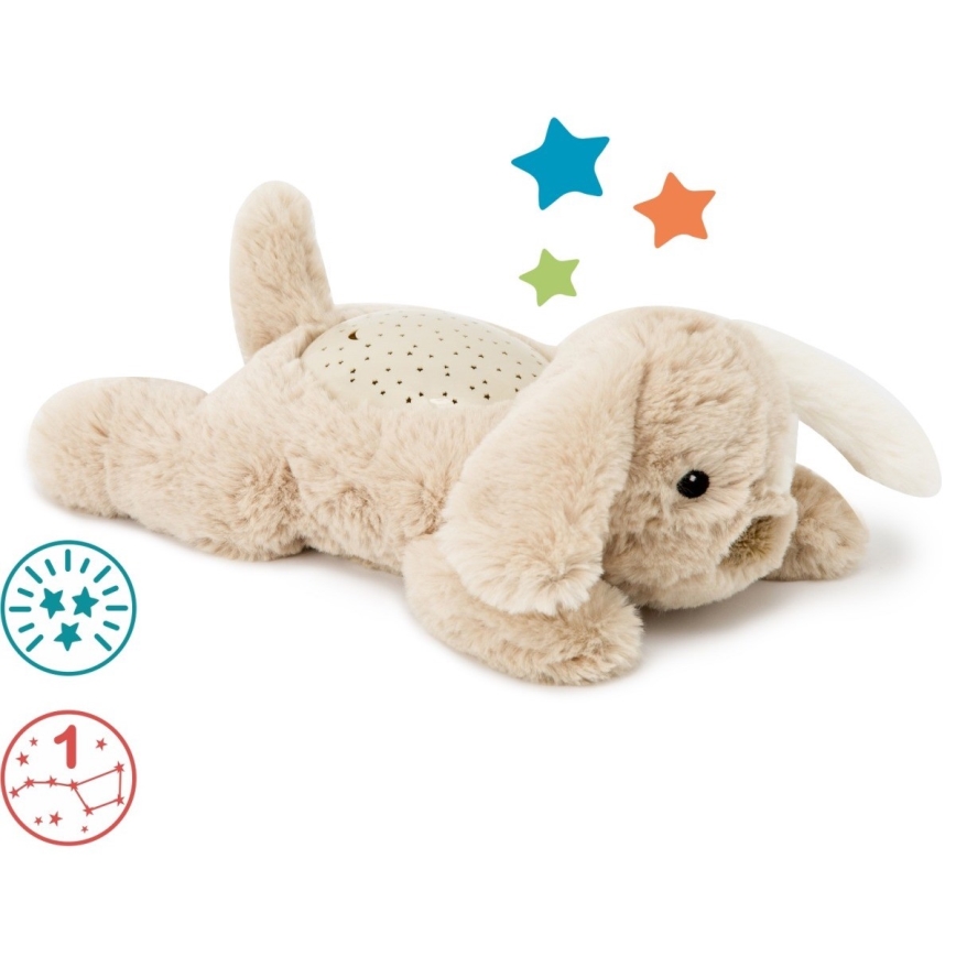 Cloud B - Snuggle buddy with a projector 2xAAA dog