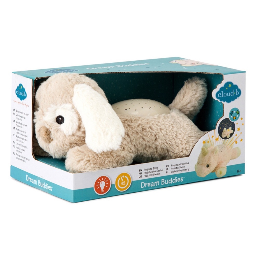 Cloud B - Snuggle buddy with a projector 2xAAA dog