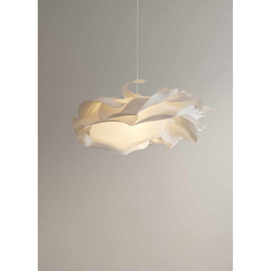 CLOUDY Cable Pendant Light 1x E27/40W/230V, White