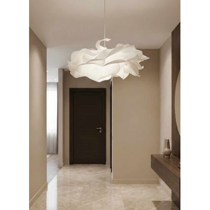 CLOUDY Cable Pendant Light 1x E27/40W/230V, White