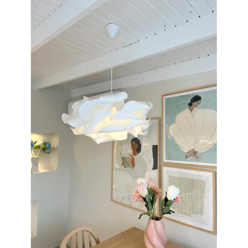 CLOUDY Cable Pendant Light 1x E27/40W/230V, White