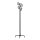 Coat rack 178x48 cm black
