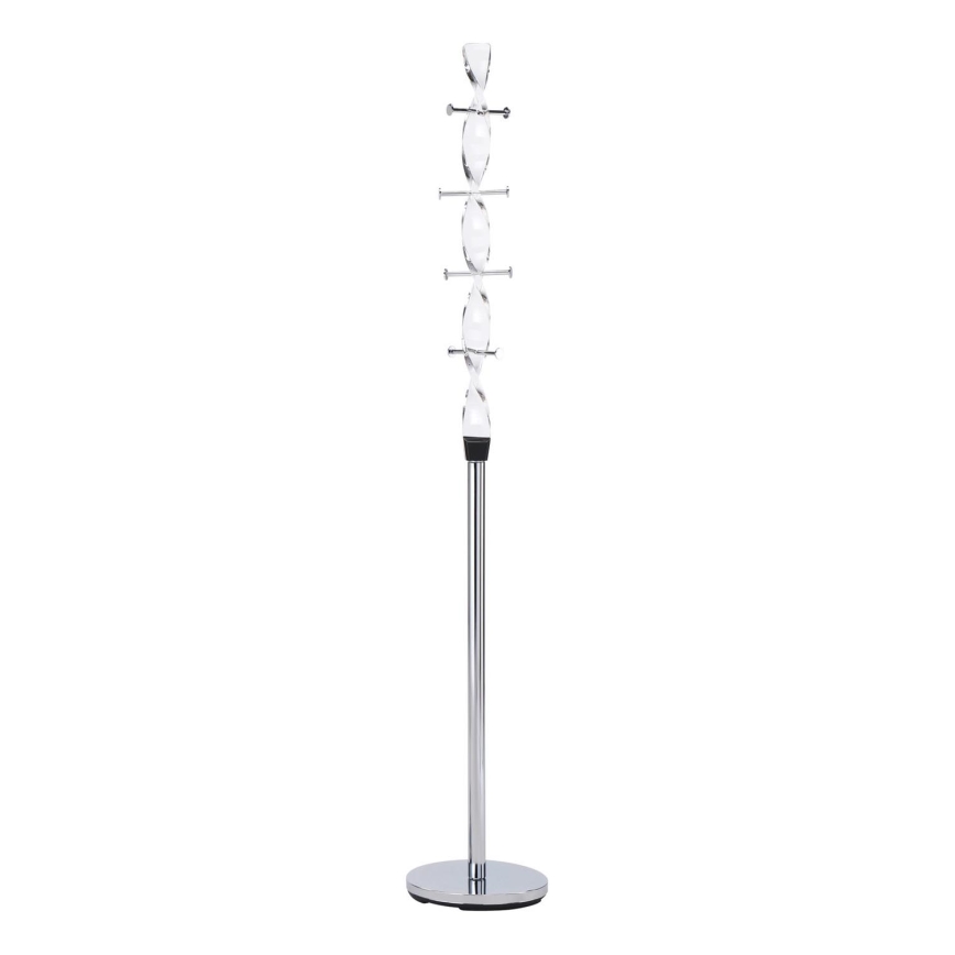 Coat rack 180x30 cm shiny chrome
