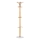 Coat rack 185x38 cm brown