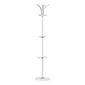 Coat rack 185x38 cm white
