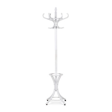 Coat rack 188 x 49 cm white