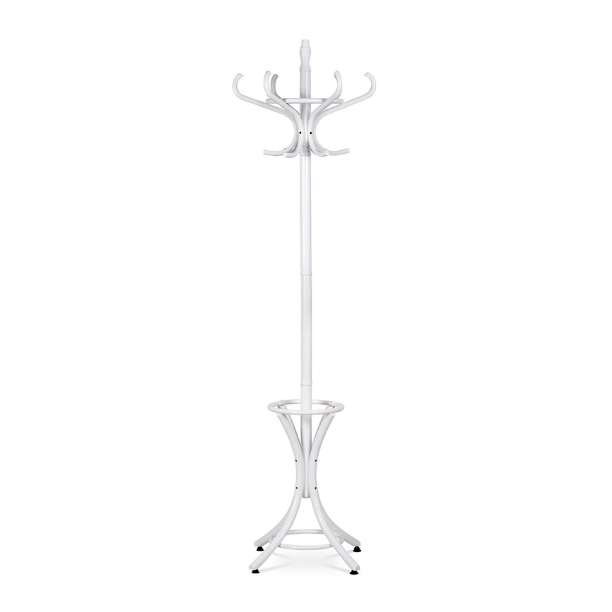Coat rack 188 x 49 cm white