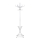 Coat rack 188 x 49 cm white