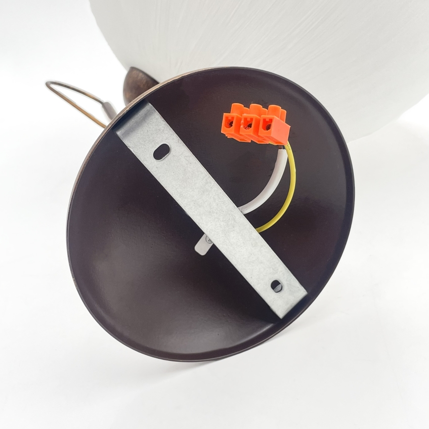 COBRA Wall Lamp 1x E27/60W/230V, Bronze/Patina