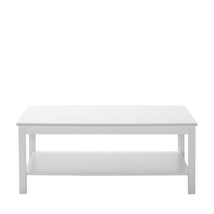 Coffee table 40x103 cm white