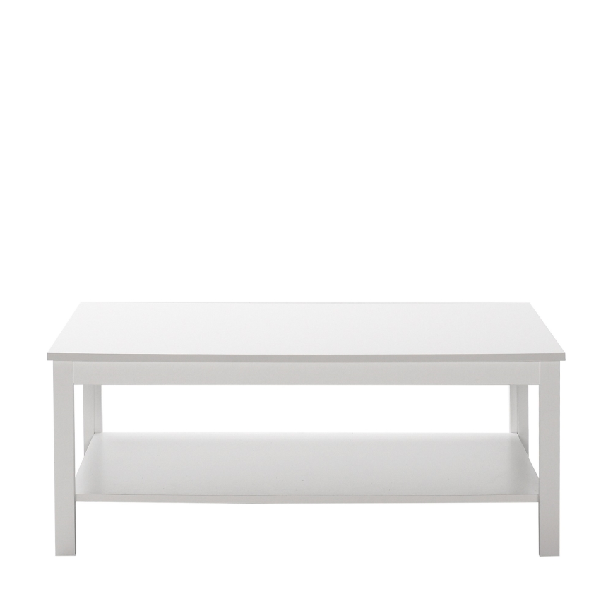 Coffee table 40x103 cm white