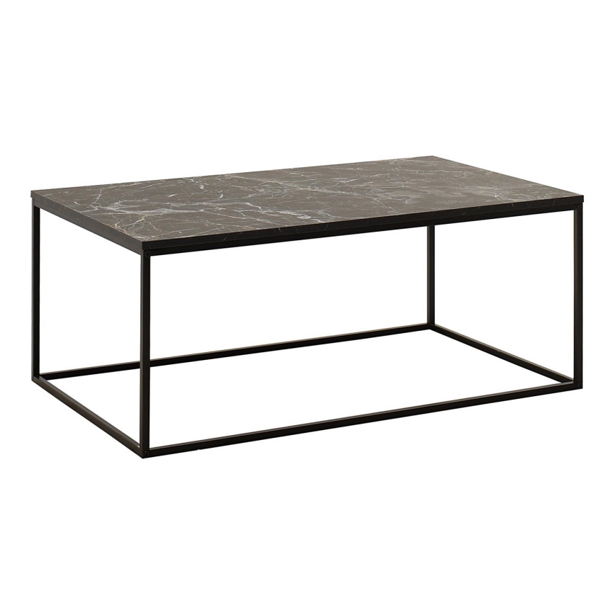 Coffee table 42x100 cm black