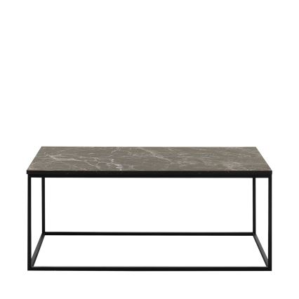 Coffee table 42x100 cm black