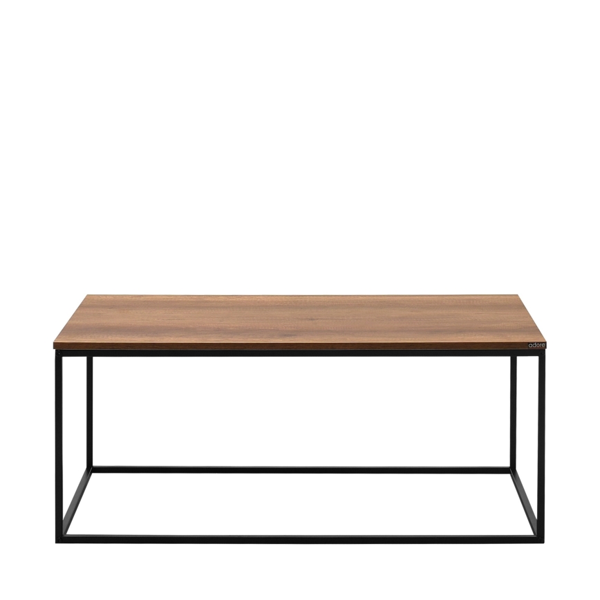 Coffee table 42x100 cm brown