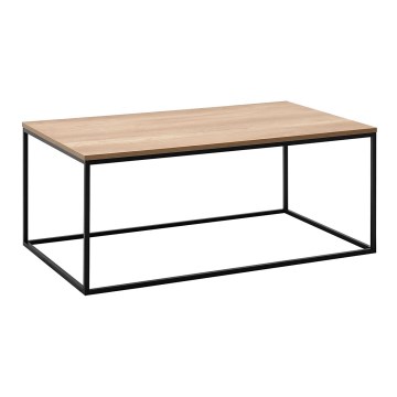 Coffee table 42x100 cm brown
