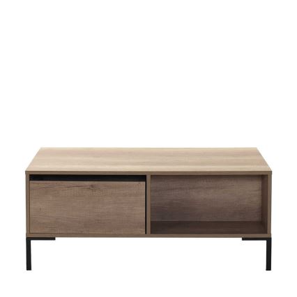 Coffee table 42x103 cm brown