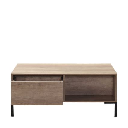 Coffee table 42x103 cm brown
