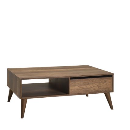 Coffee table 42x110 cm brown