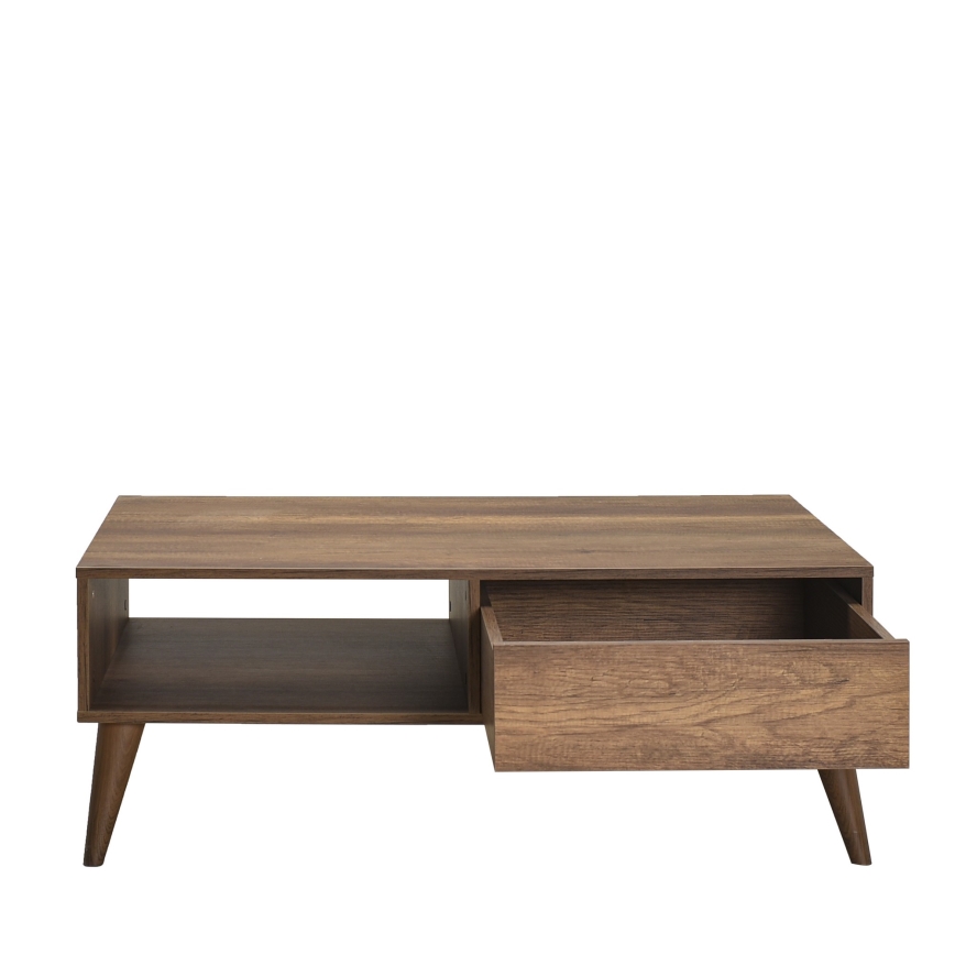 Coffee table 42x110 cm brown