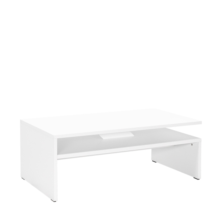Coffee table 42x110 cm white