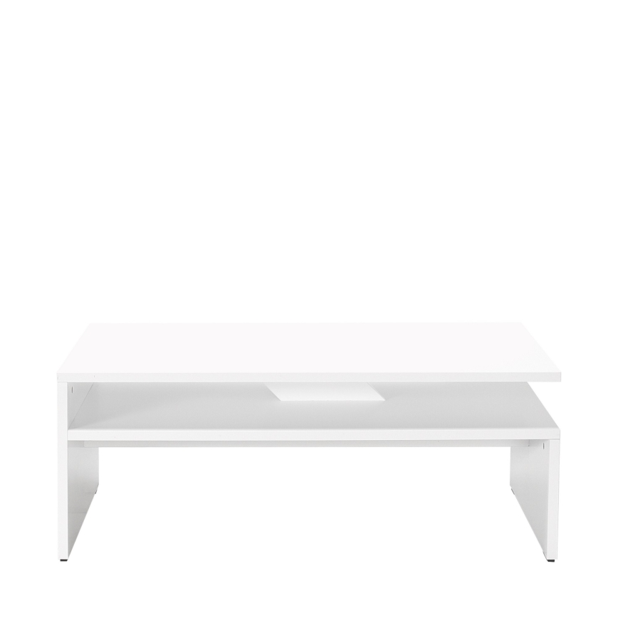 Coffee table 42x110 cm white