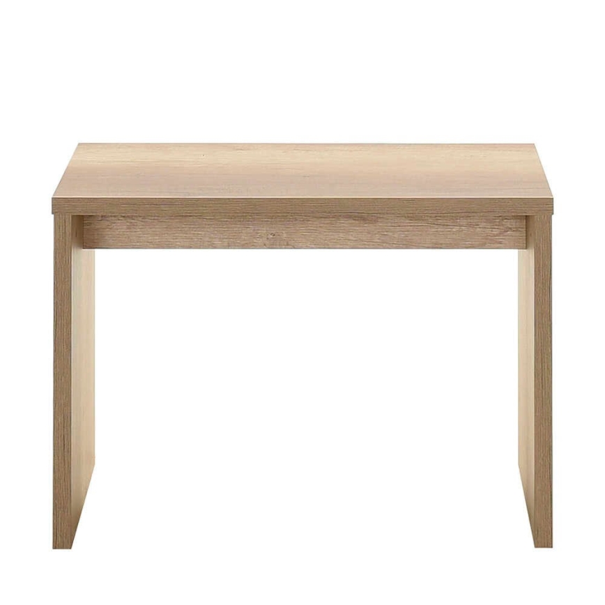 Coffee table 43x60 cm brown