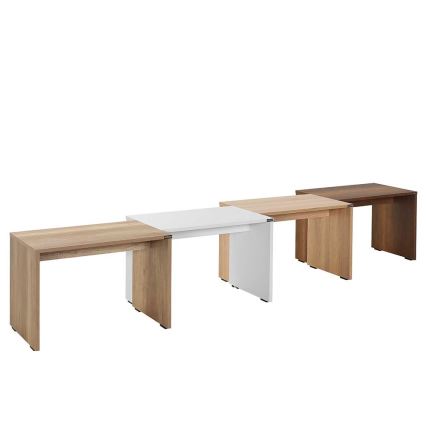 Coffee table 43x60 cm brown