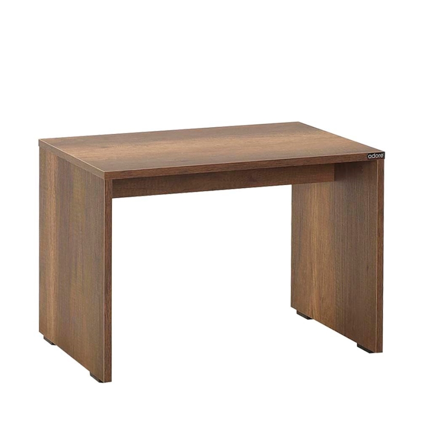 Coffee table 43x60 cm brown