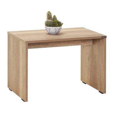 Coffee table 43x60 cm brown