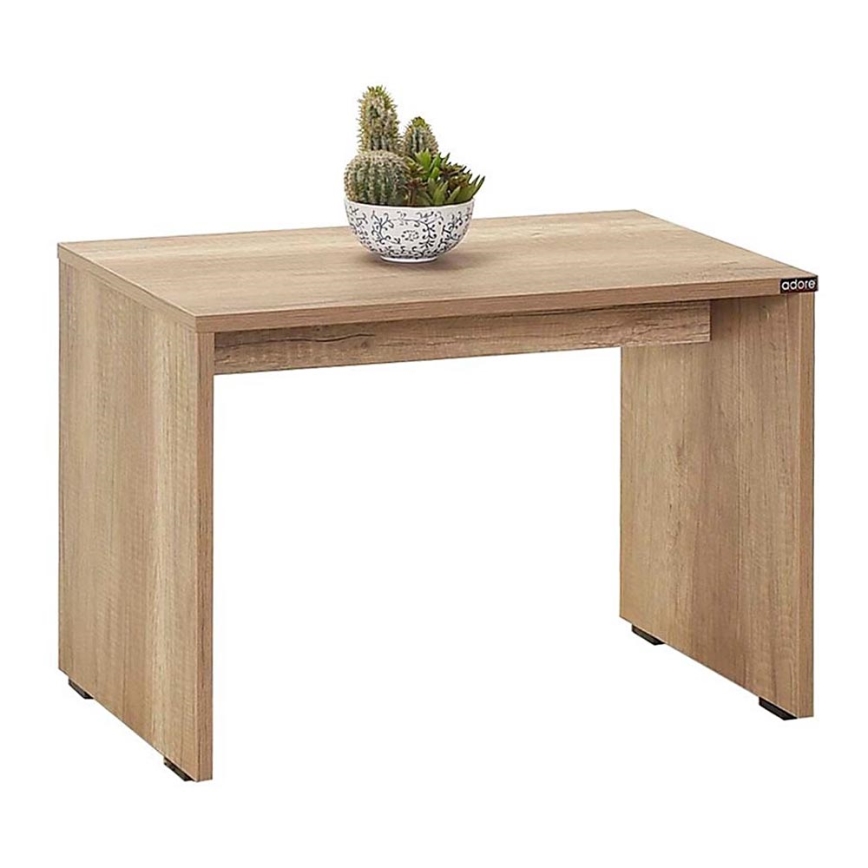 Coffee table 43x60 cm brown