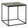 Coffee table 52x50 cm black