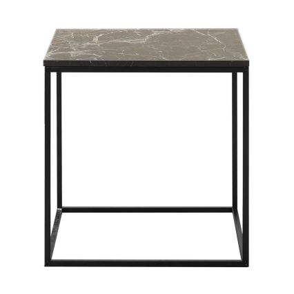 Coffee table 52x50 cm black