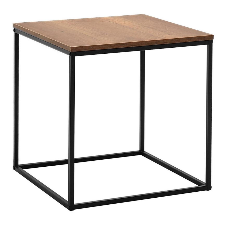 Coffee table 52x50 cm brown