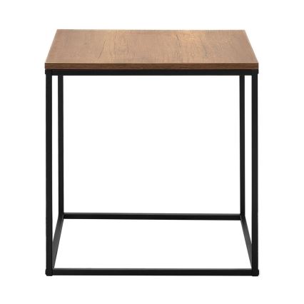 Coffee table 52x50 cm brown