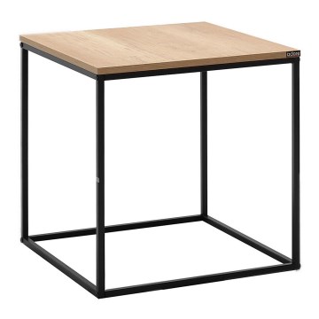 Coffee table 52x50 cm brown