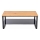Coffee table ARTIGA 45x105 cm black/beige